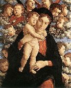 Andrea Mantegna The Madonna of the Cherubim oil painting artist